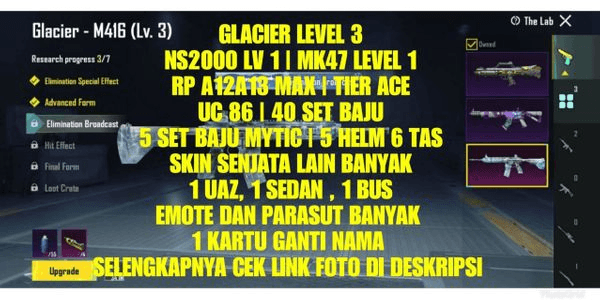 Gambar Product GLACIER LEVEL 3 CHEAPEST