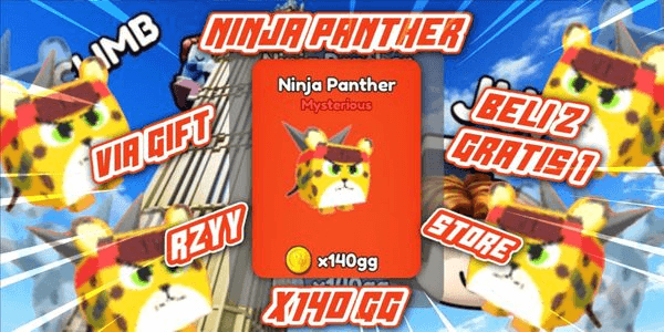 Gambar Product Climb And Jump Tower - Ninja Panther (x140gg)