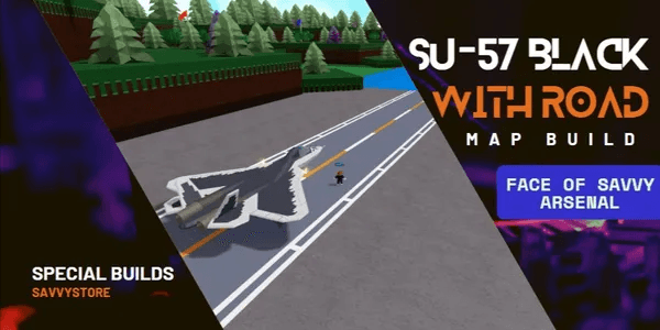 Sukhoi Su-57 With Road Build Service (Build Service) PVP Builds | Build A Boat For Treasure RBL