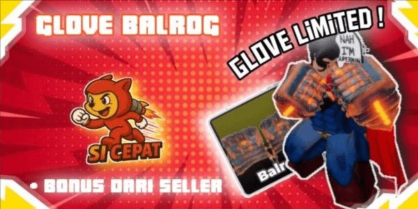 Gambar Product Glove Balrog – untitled boxing game