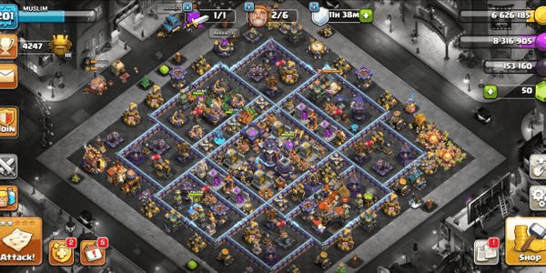 Gambar Product TH15 ALMOST MAX | EXP 201 | MUSLIM | HERO 85 87 55 62 36 | GEMS 50 | CN 1000