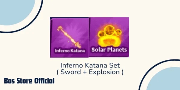 Inferno Katana set