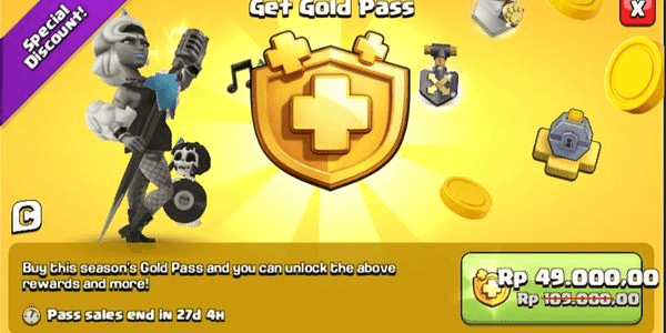 Gambar Product Gold Pass