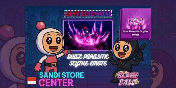 Gambar Product DUAL PARASITIC SCYHTE EMOTE