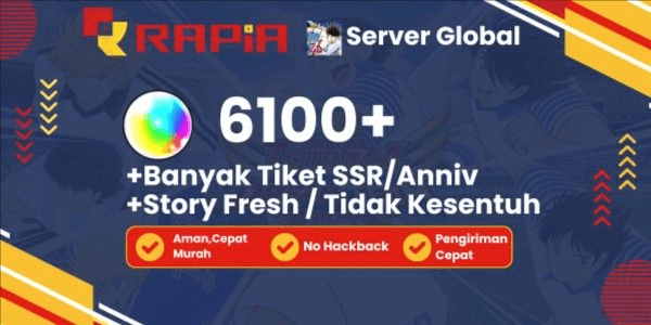 Gambar Product Gacha Account Captain Tsubasa Dream Team Global - Package E