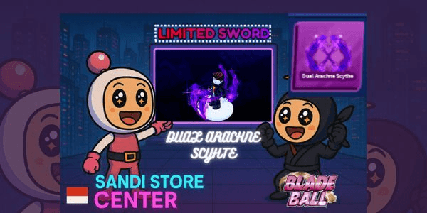 Gambar Product Dual Arachne Scythe