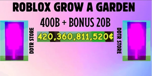 Gambar Product 400B COINS (+BONUS) -GROW A GARDEN