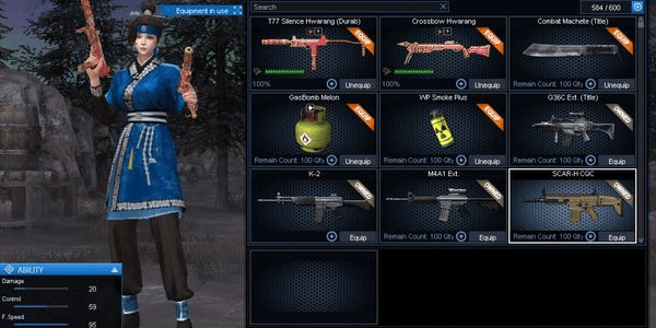 Gambar Product B1 INV 584/600 T77 PERMANENT+CROSSBOW+2 PERMANENT CHARACTERS+3 OTHER PERMANENT QCQR 230 DAY + CASH 3,000 FULL TITLE POINT 4 MILLION