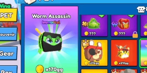 Worm Assassin x170gg (Immortal)