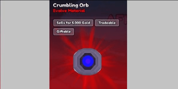 Gambar Product Crumbling Orb