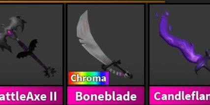 Gambar Product Chroma Boneblade