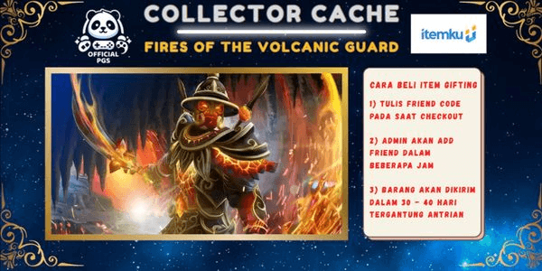 Gambar Product Fires of the Volcanic Guard (Ember Set)