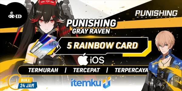 5 Rainbow Card