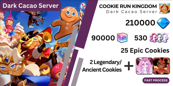 Gambar Product Stacked Crystal Account CRK Cookie Run Kingdom Premium Edition