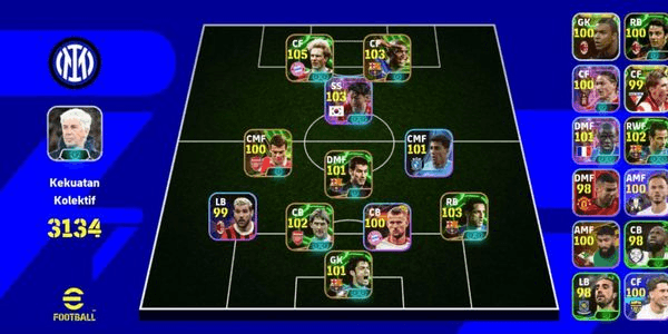 Gambar Product HANDSOME ACCOUNT READY TO DOMINATE DIVISION 21 EPIC BOOSTER CF DEADLY DUO K. RUMME NEW X ETO'O BLITZ SON