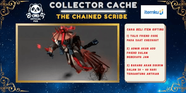Gambar Product The Chained Scribe (Grimstroke Set Aghanim's 2021 Collector's Cache)