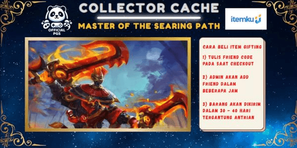 Gambar Product Master of the Searing Path (Bundle Ember Spirit Collector's Cache TI 10)