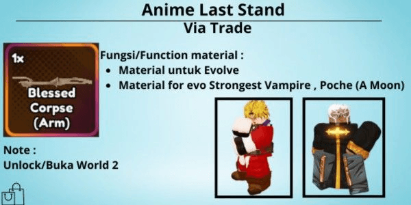 Gambar Product Blessed Corpse (Arm)