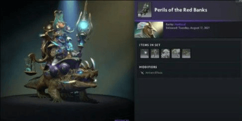 Gambar Product Perils of the Red Banks (Chen Set Aghanim's 2021 Collector's Cache)