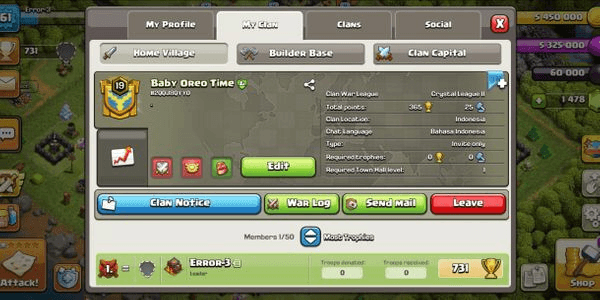 Gambar Product CLAN LVL 19 | Baby Oreo Time | CH 10 | Crystal II