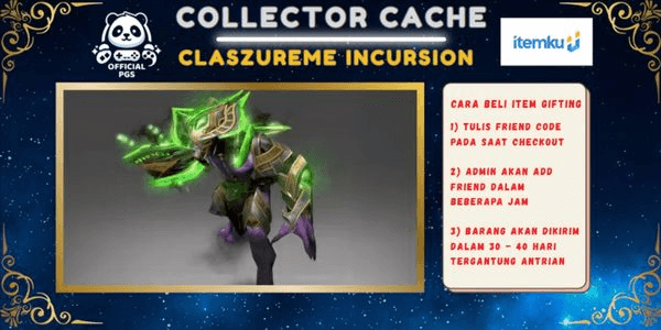Gambar Product Claszureme Incursion (Bundle Faceless Void Collector's Cache TI 10)