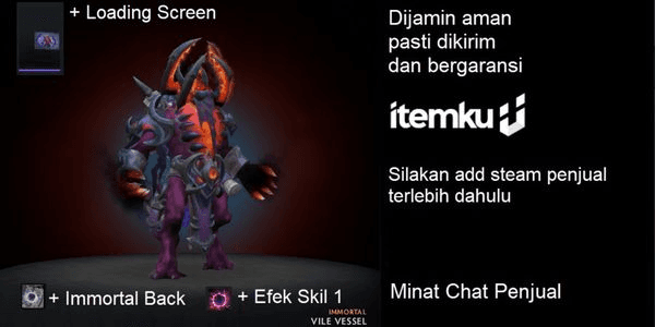 Gambar Product Vile Vessel (Shadow Demon set + Immortal Collector's Cache Winter 2024 Heroes' Hoard)