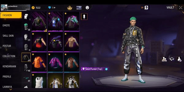 Gambar Product CHEAP, SAFE, AND TRUSTED GG FREE FIRE ACCOUNT