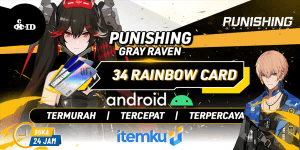 34 Rainbow Card