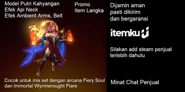 Gambar Product Glory of the Elderflame (Bundle Lina Collector's Cache TI 10)