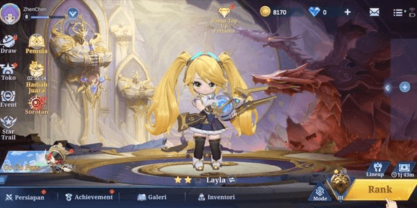 Gambar Product Magic Chess Gogo Starter Account | 4 Commanders | 7000 Gold | Level 6 | Cheap Master Rank