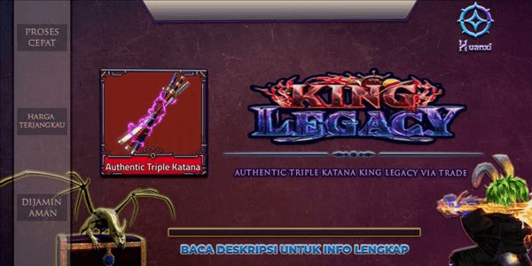 Gambar Product Authentic Triple Katana