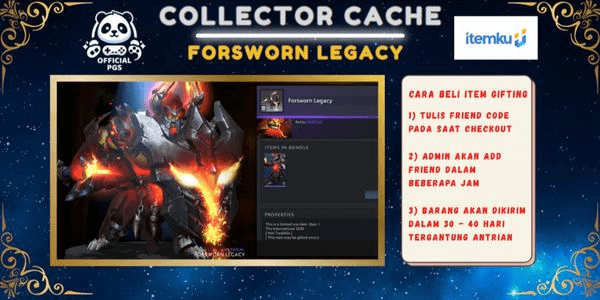 Gambar Product Forsworn Legacy (Bundle Mars Collector's Cache TI 10)