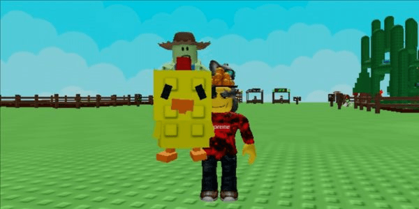 Gambar Product Chicken zombie / Chicken jockey - Grow A Garden