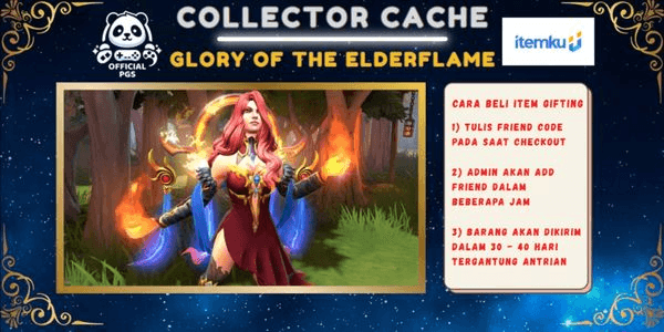 Gambar Product Glory of the Elderflame (Bundle Lina Collector's Cache TI 10)