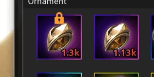 Ornament Luck 1,000 - 1,300