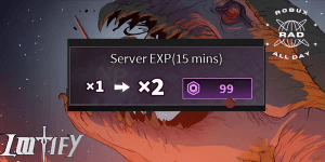 Server EXP (15 Min)