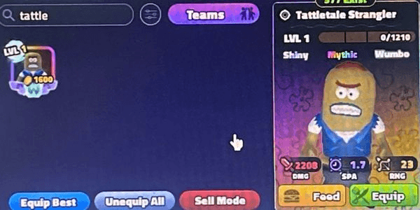 Gambar Product Tattletale Strangler (Shiny Wumbo)
