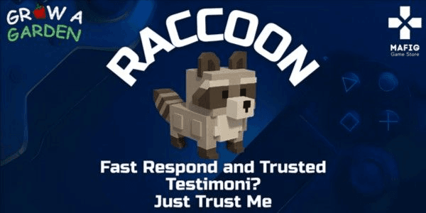 Gambar Product Raccoon Grow a Garden