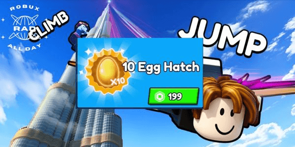 Gambar Product 10 Egg Hatch - Climb And Jump Tower