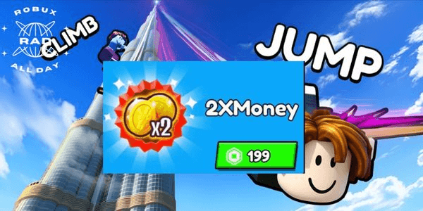 Gambar Product 2X Money - Climb And Jump Tower