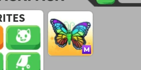 Gambar Product Mega Prismatic Butterfly | Adopt Me