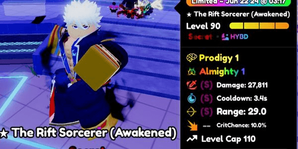 Gambar Product The Rift Sorcerer (Awakened)/Gojo Evo Almighty Double Trait