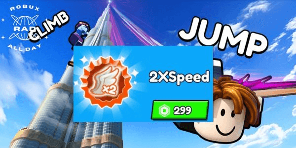 Gambar Product 2x Speed - Climb And Jump Tower