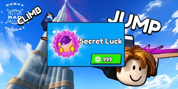 Gambar Product Secret Luck - Climb And Jump Tower