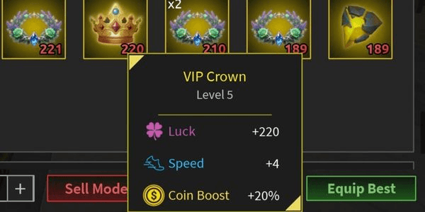 Gambar Product VIP Crown Ornament - Lootify