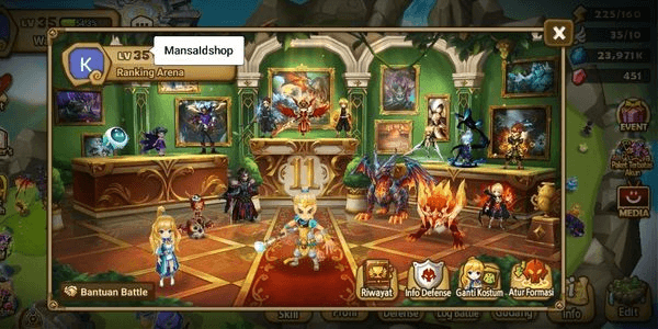 Gambar Product LND MONKEY LIGHT ACCOUNT + 1 DEMON SLAYER SCROLL + 105 SPECIAL LND SCROLLS + 1 LEGENDARY SCROLL + 3 LND SCROLLS + 94 MYSTIC SCROLLS ARENA TEAM COMBO!!