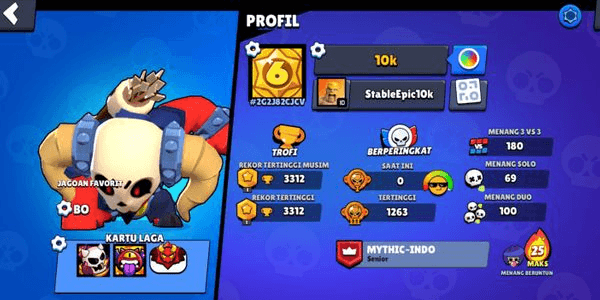 Gambar Product Cheapest & Guaranteed Brawl Stars Account