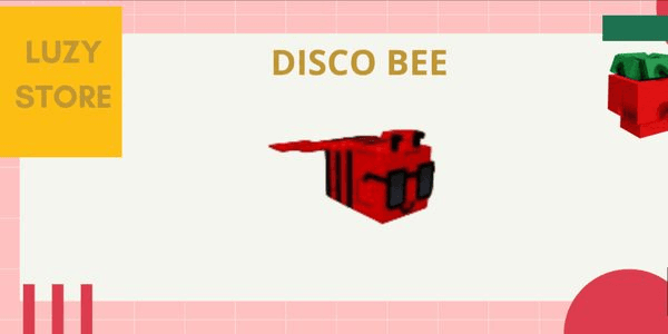 Gambar Product Disco Bee + Bonus Sheckles - Grow a Garden