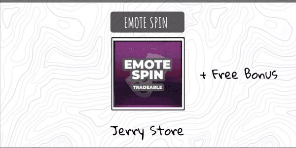 Gambar Product Emote Spin