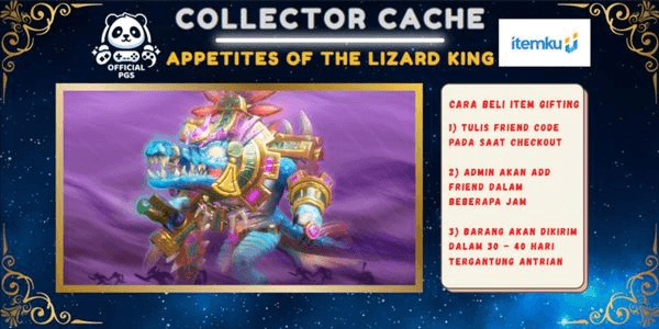 Gambar Product Appetites of the Lizard King (Slark Set)